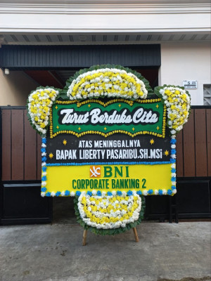 Papan Bunga Duka di Dekai