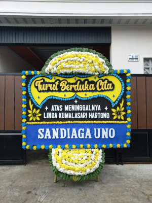 Papan Bunga Duka di Dekai