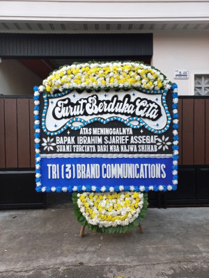 Papan Bunga Duka di Dekai